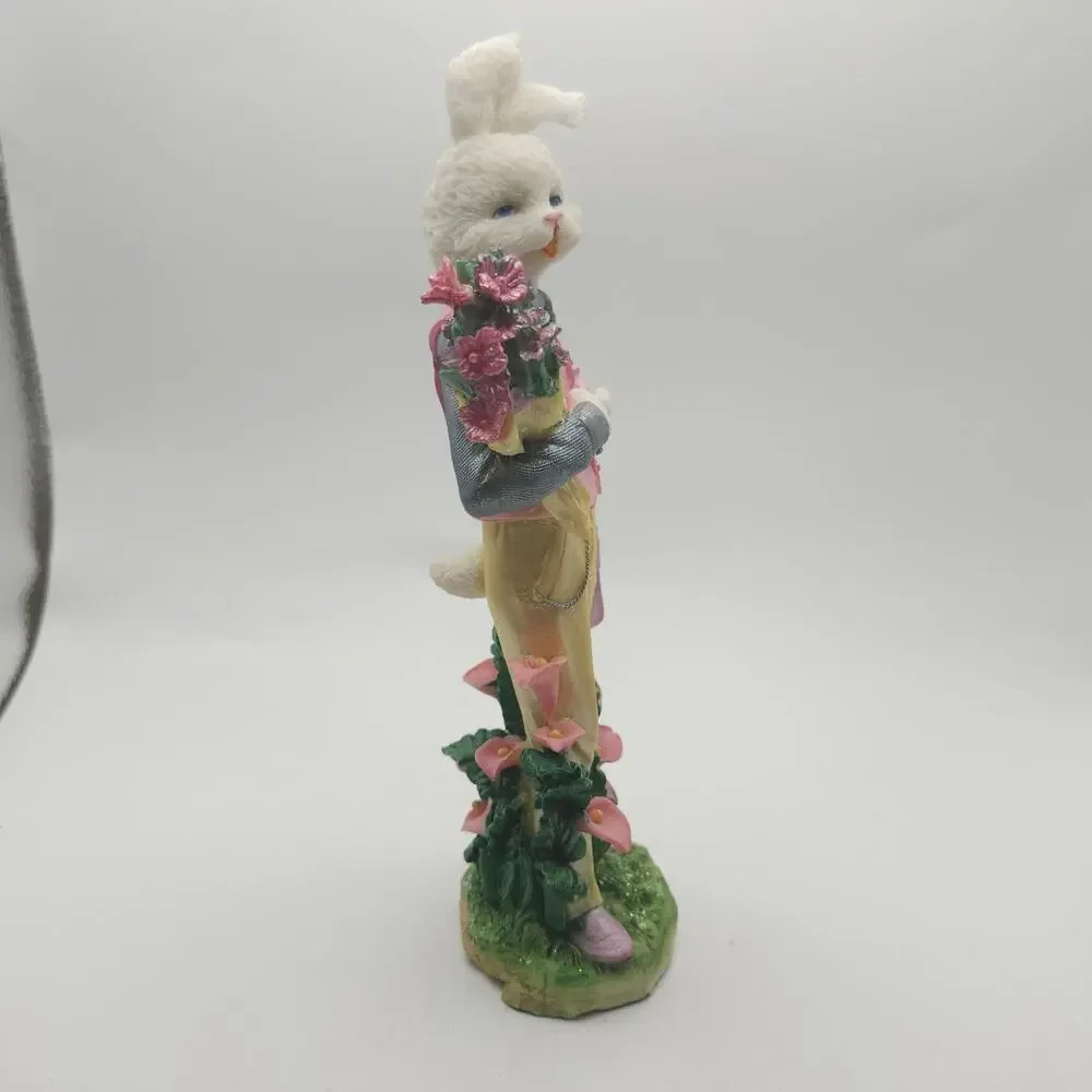 Simson Giftware Boy Rabbit w Lilies 9